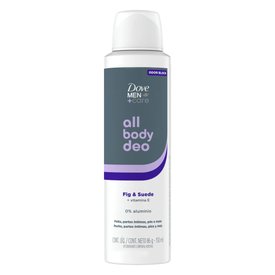 DESODORANTE CORPORAL AEROSOL DOVE ALL OVER BODY MEN FIG SUEDE 150ML