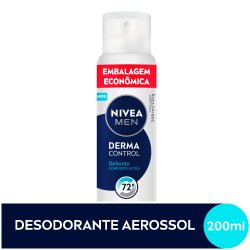 Desodorante Aerossol Nivea Men Derma Control Defende 200ml