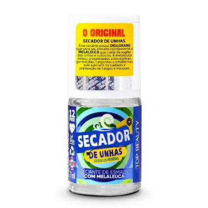 SECANTE DE UNHAS TOP BEAUTY SOS UNHAS SECADOR 7ML