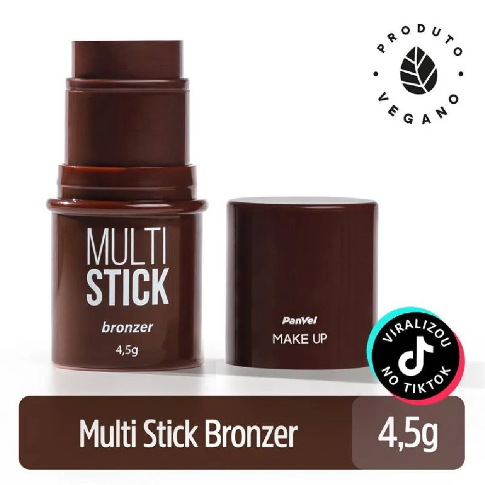 Bronzer Mult Stick Chocolate Panvel Make Up 4,5g