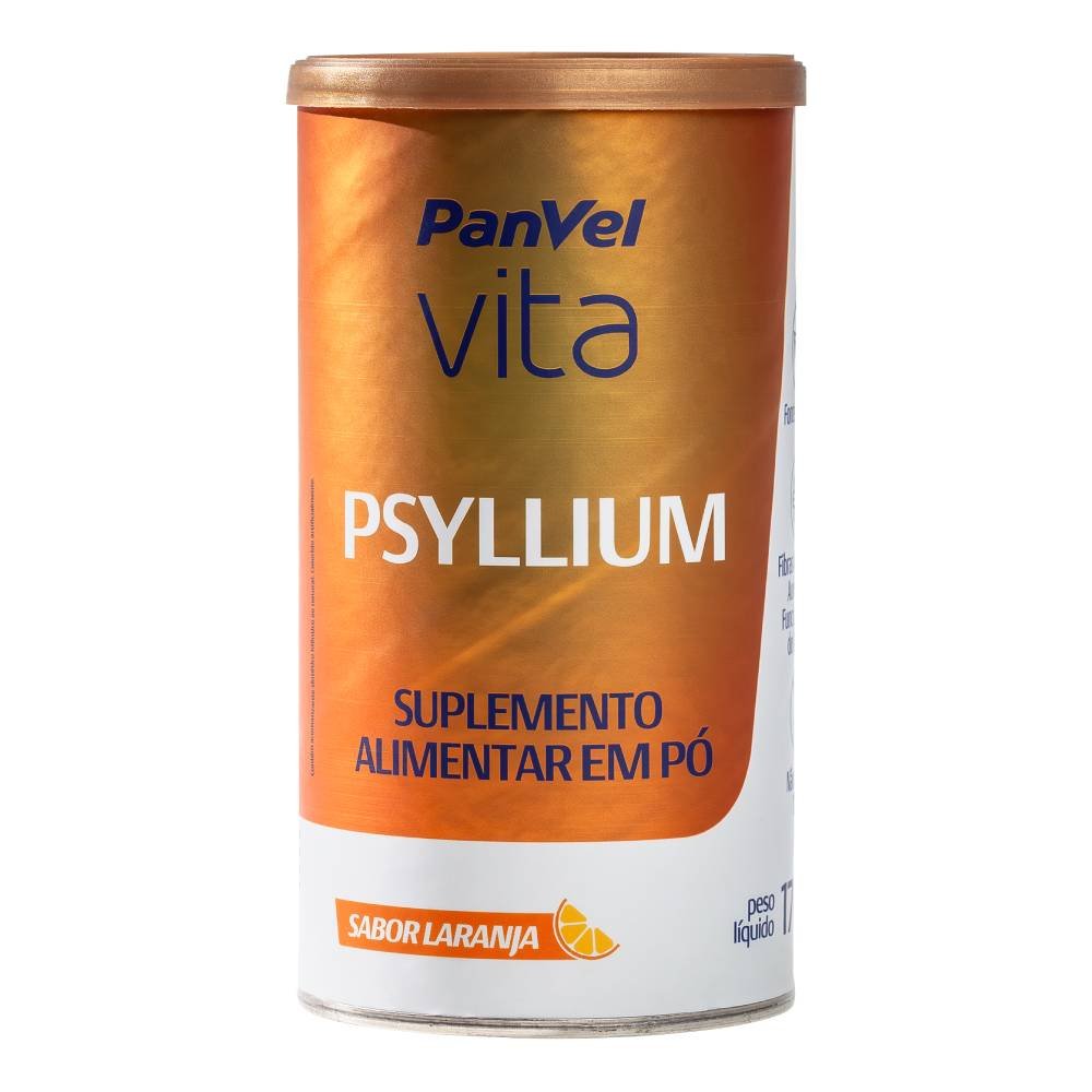 Suplemento Alimentar Psyllium Panvel Vita Lata 176g
