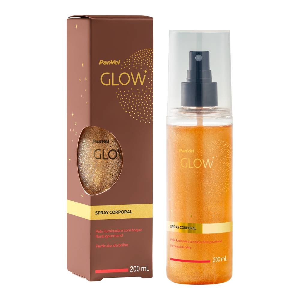 Body Splash Corporal Panvel Glow 200ml