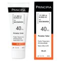 Kit Principia Protetor Solar Facial Fps40 40ml + Gel De Limpeza Facial 350g + Sérum Facial Anti Idade Ácido Hialurônico 2% Com Vitamina B5 1% 30ml