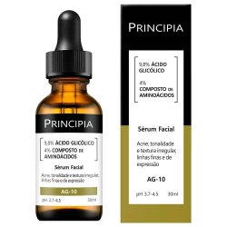 Sérum Facial Antiacne Principia Ag-10 Ácido Glicólico 9,8% 30ml