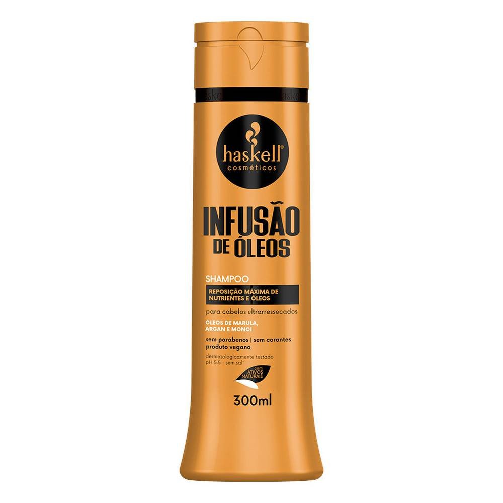 Shampoo Haskell Infusão De Óleos 300ml