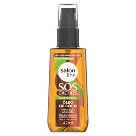 ÓLEO CAPILAR SALON LINE SOS CACHOS ÓLEO DE COCO 42ML