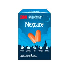 PROTETOR AUDITIVO NEXCARE COM 2 PARES
