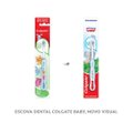 ESCOVA DENTAL INFANTIL COLGATE MY FIRST 1 UNIDADE