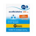 ACETILCISTEINA 600MG 16 ENVELOPES DE 5G SABOR LARANJA EMS GENÉRICO L