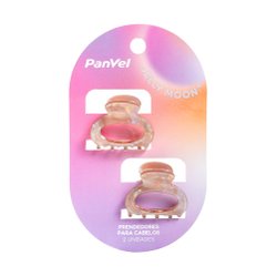 Kit Com 2 Piranhas Plásticas Para Cabelo Jelly Moon Panvel