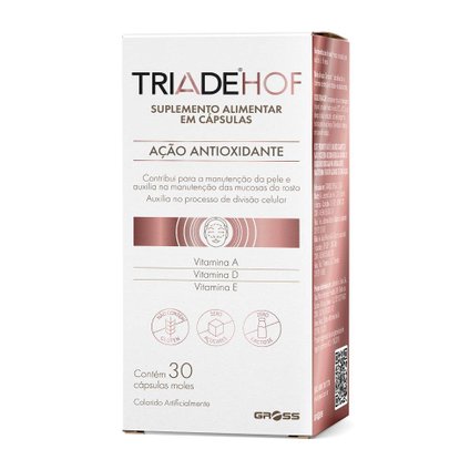 SUPLEMENTO ALIMENTAR TRIADE HOF 30 CÁPSULAS