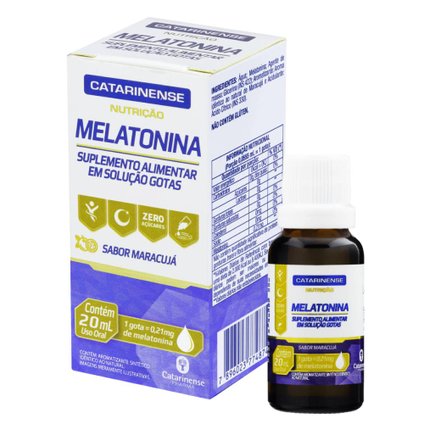 MELATONINA CATARINENSE SABOR MARACUJÁ 20ML