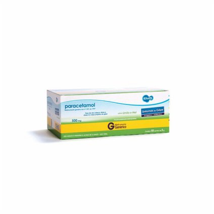 PARACETAMOL 100MG/G 5G LIMAO EMS GENÉRICO