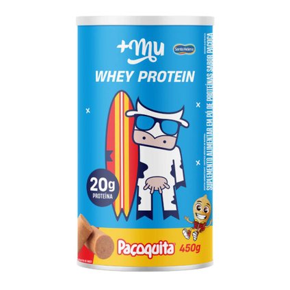 WHEY PROTEIN +MU PAÇOQUITA 450G