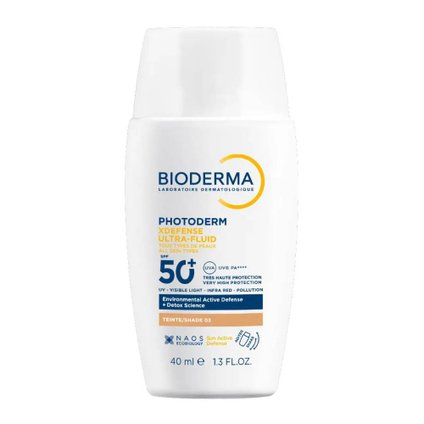 PROTETOR SOLAR FACIAL BIODERMA PHOTODERM XDEFENSE SPF50+ COR 3.0 40ML