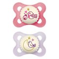 CHUPETA MAM ORIGINAL NIGHT 0-6 MESES COR SORTIDA 2 UNIDADES