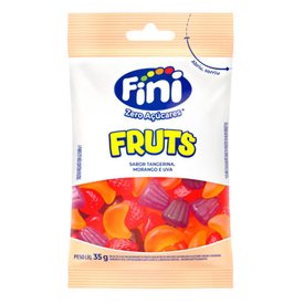 BALA FINI ZERO AÇÚCAR FRUTS 35G