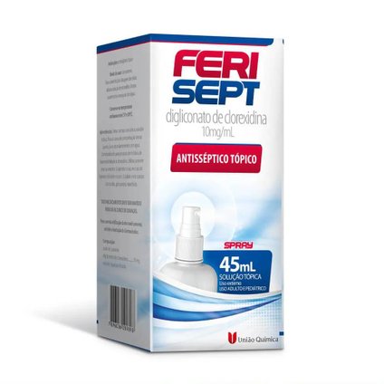 ANTISSÉPTICO FERISEPT 10MG/ML SOLUCÃO AQUOSA SPRAY 45ML