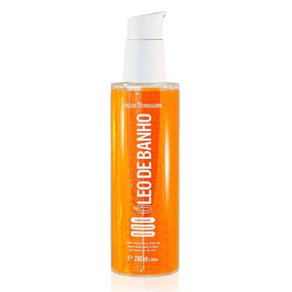 SABONETE LÍQUIDO CORPORAL BELEZA BRASILEIRA ÓLEO DE BANHO 200ML