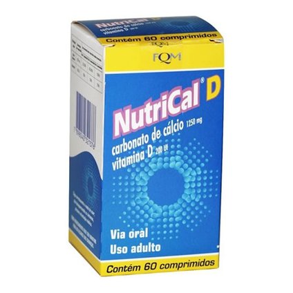 NUTRICAL D 60 COMPRIMIDOS