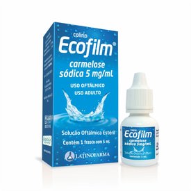 ECOFILM 0,5% COLÍRIO 5ML
