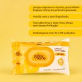 LENÇO UMEDECIDO PARA BEBÊ COM FRAGRÂNCIA JOÃO E MARIA 45 UNIDADES