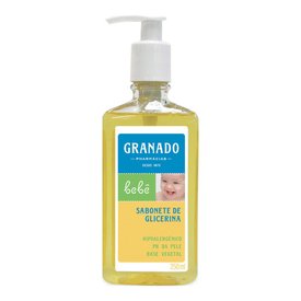 SABONETE LIQUÍDO DE GLICERINA GRANADO BEBÊ TRADICIONAL 250ML