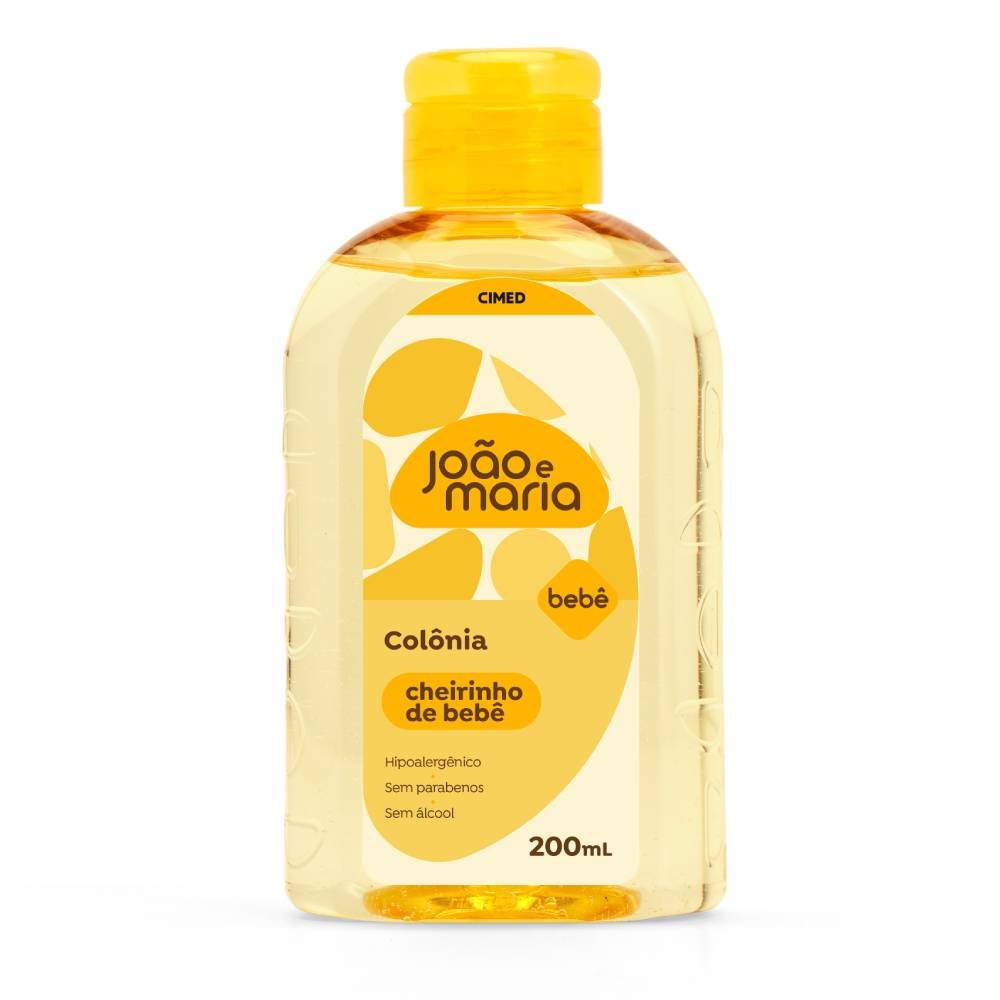 Colônia Cheirinho De Bebê João E Maria 200ml