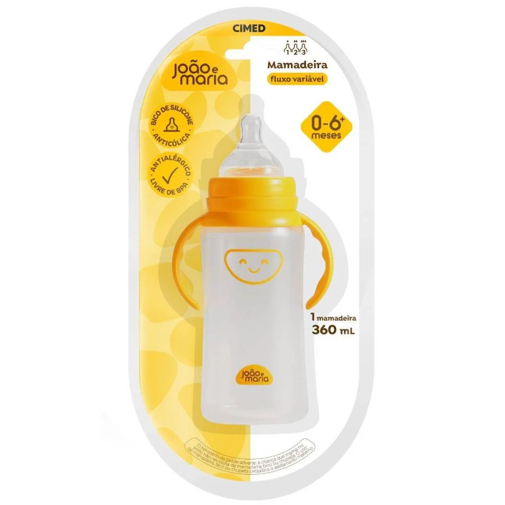 Mamadeira João E Maria Fluxo Variável 360ml