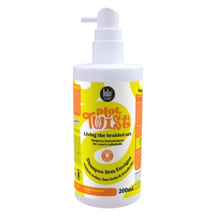 SHAMPOO SEM ENXÁGUE LOLA COSMETICS PLOT TWIST 200ML
