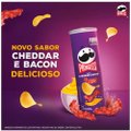 BATATA PRINGLES CHEDDAR E BACON 105G