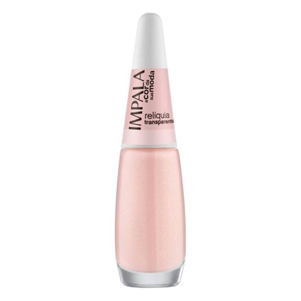 ESMALTE IMPALA A COR DA MODA TRANSPARENTE RELÍQUIA 7,5ML