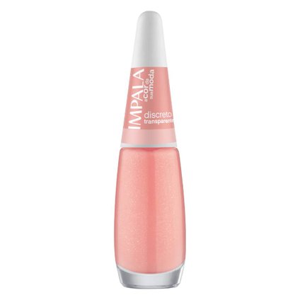 ESMALTE IMPALA A COR DA MODA TRANSPARENTE DISCRETO 7,5ML