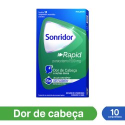 Sonridor Rapid Paracetamol 500mg 10 Comprimidos