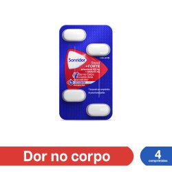 Sonridor Rapid Forte Paracetamol 500mg + Cafeína 65mg 4 Comprimidos