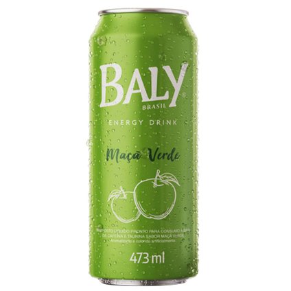 ENERGÉTICO BALY MAÇÃ VERDE LATA 473ML