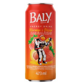 ENERGÉTICO BALY MORANGO E PÊSSEGO LATA 473ML