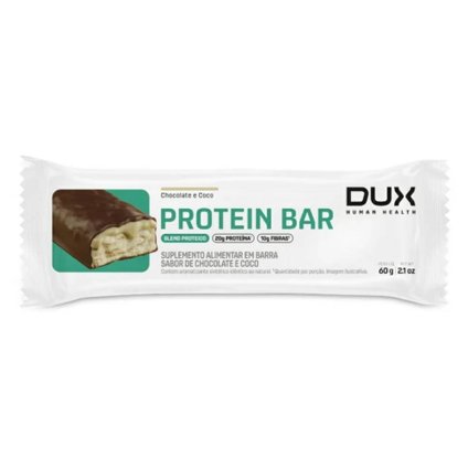 BARRA DE PROTEÍNA DUX CHOCOLATE E COCO 60G
