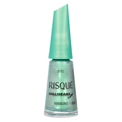 ESMALTE RISQUÉ & CHILLI BEANS VERDELÍRIO 8ML
