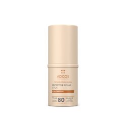 Protetor Solar Facial Adcos Stick Tonalizante Fps80 Bronze 17g
