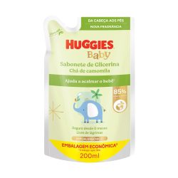 Sabonete Líquido Infantil Huggies Camomila Refil 200ml