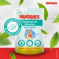 SABONETE LÍQUIDO INFANTIL HUGGIES EXTRA SUAVE REFIL 400ML