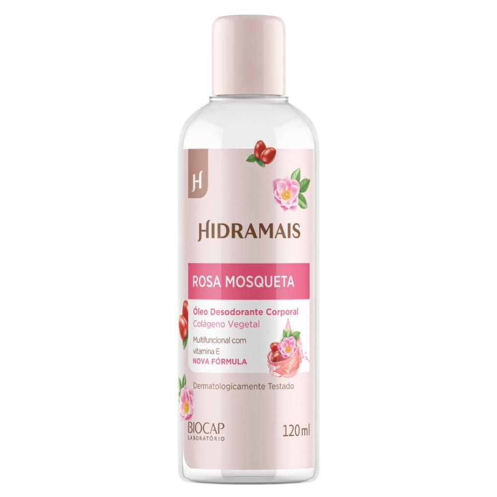 Óleo Corporal Hidramais Rosa Mosqueta 120ml