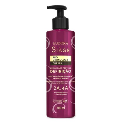 CREME PARA PENTEAR DEFINIÇÃO EUDORA SIAGE PRO CRONOLOGY CURVAS 300ML