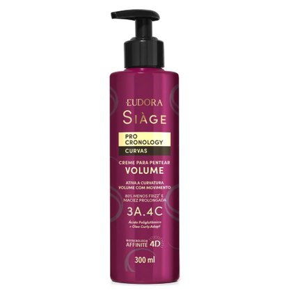CREME PARA PENTEAR VOLUME SIAGE PRO CRONOLOGY CURVAS 300ML