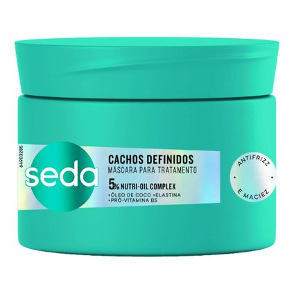 MÁSCARA DE TRATAMENTO CAPILAR SEDA CACHOS DEFINIDOS 300G