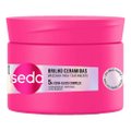 Kit Capilar Seda Máscara De Tratamento Capilar Ceramidas 300G + Shampoo 325Ml + Condicionador 325Ml