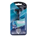 Kit Panvel Necéssaire Homem + Aparelho De Barbear 3 Lâminas Acqua Homem Com 1 Refil + Espuma Barbear Pele Sensível 200Ml