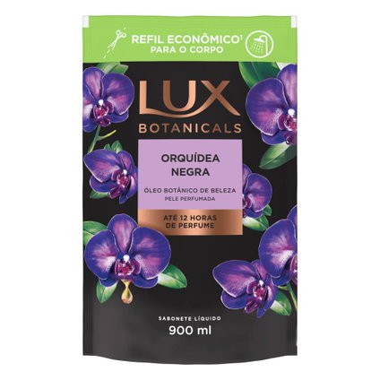 SABONETE LÍQUIDO LUX BOTANICALS ORQUÍDEA NEGRA REFIL 900ML