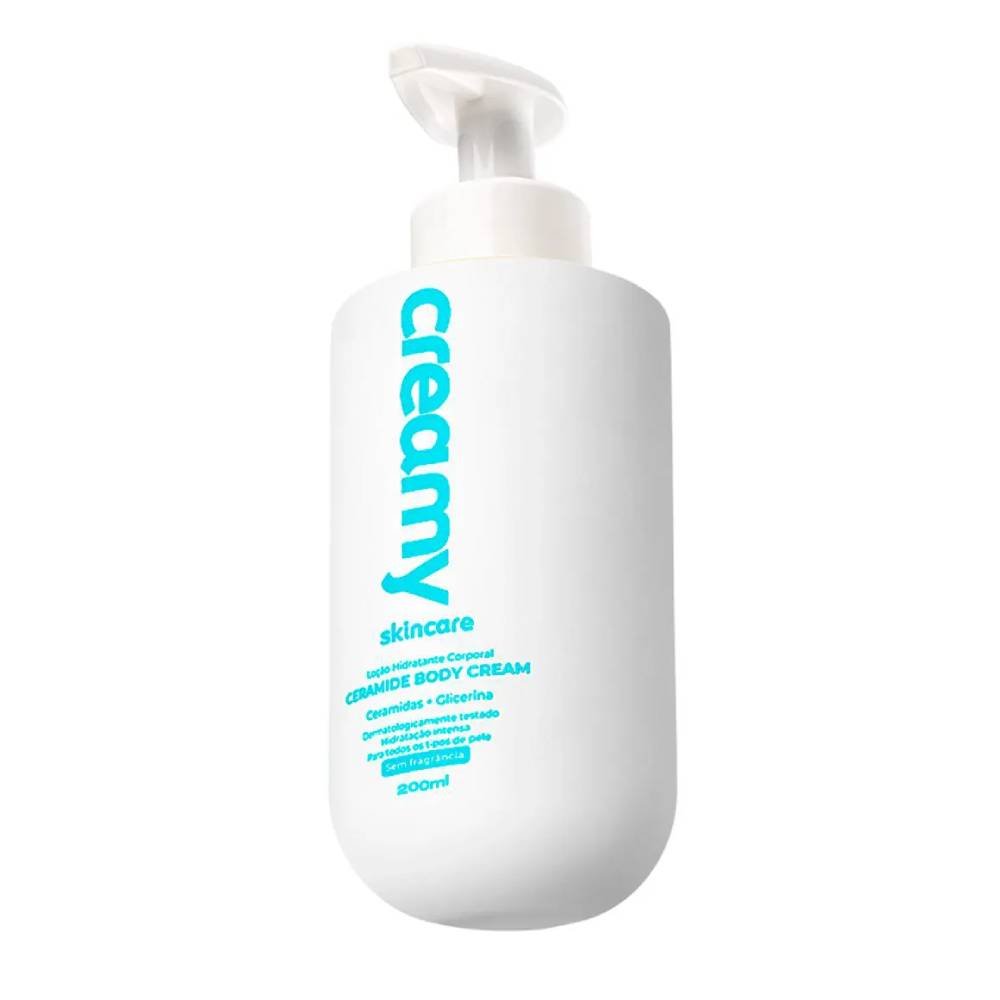 Creme Hidratante Corporal Creamy Ceramide Sem Fragrância 200ml